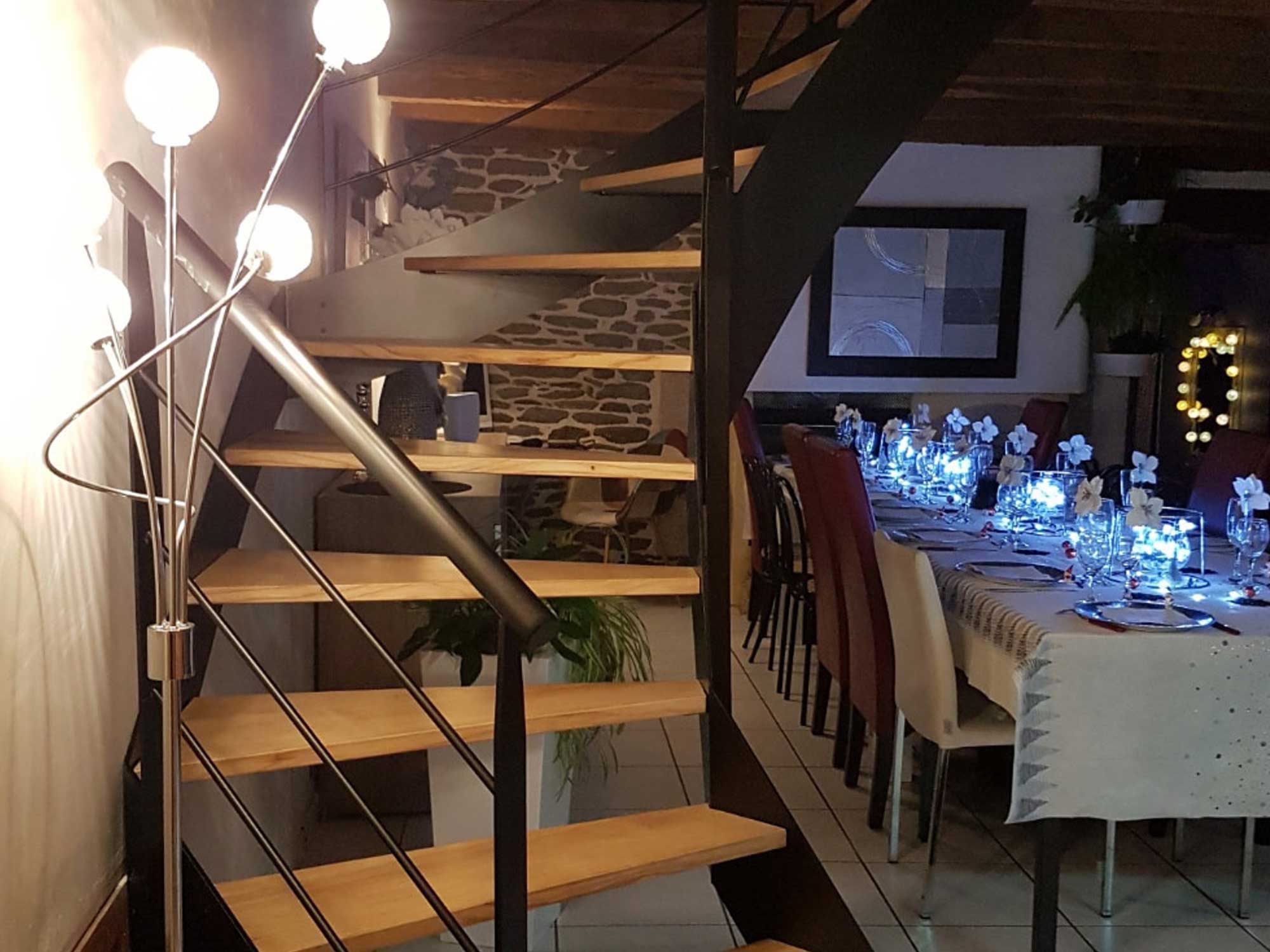 escalier limons lateraux