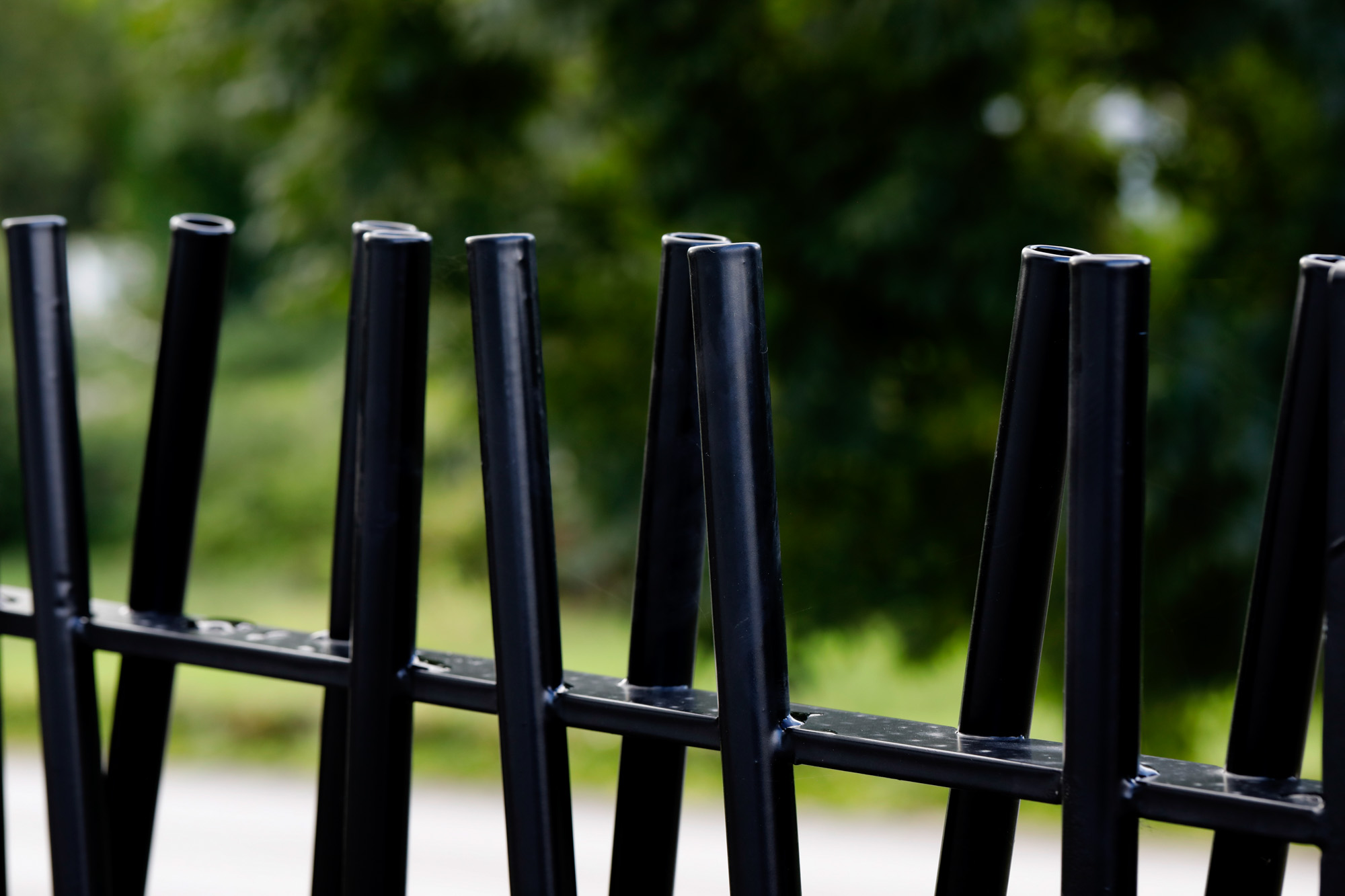 Garde-corps extérieur en acier galvanisé à chaud + peinture noire 